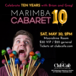 Brian Calhoun Marimba Cabaret at Club Cafe Boston