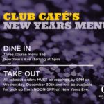Celebrate The New Year at Club Café