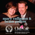 Club Cafe Boston Best Cabaret with Mary Callanan and Brian Patton piano