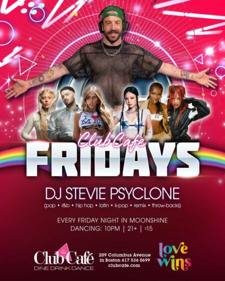 Fridays Dancing at Club Cafe Boston