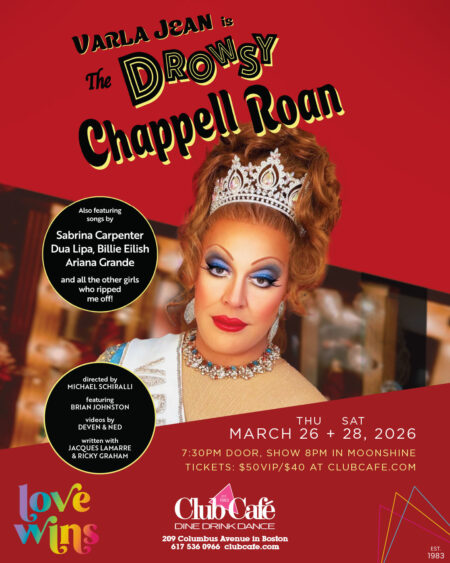 Varla Jean Merman at Club Cafe Boston Best Drag Comedy Show