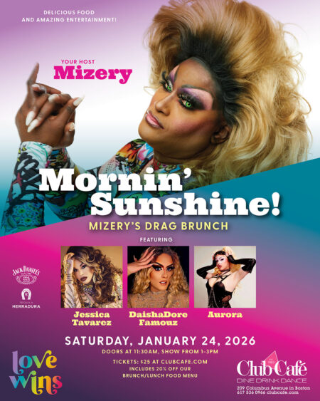 Best Drag Brunch in Boston with Mizery at Club Cafe
