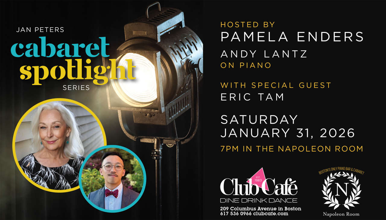 Club Cafe Boston Cabaret spotlight Pamela Enders Andy Lantz Piano