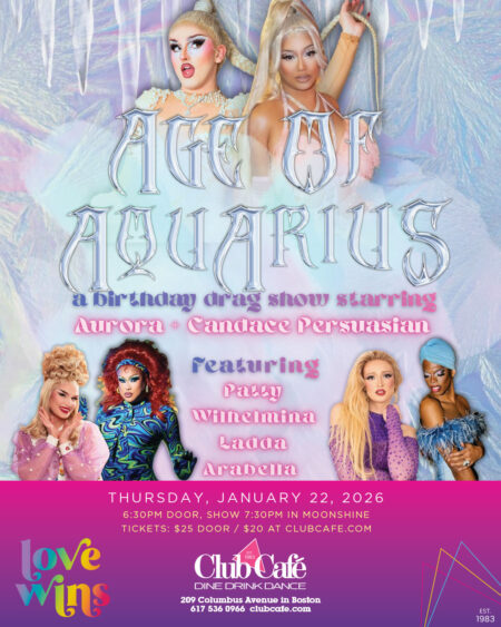 Age of Aquarius Best Drag Shows at Club Cafe Boston