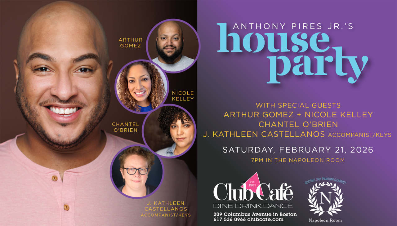 Boston's best cabaret Josephine's at Club Cafe Anthony Pires Jr.