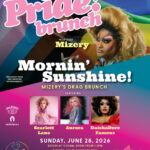 Celebrate Pride Month this June with an unforgettable PRIDE DRAG BRUNCH at Club Café Boston! Join the legendary MIZERY alongside the fierce and fabulous Scarlett Lane, Aurora, and DaishDore Famouz> delivering high-energy, in a humor-filled show packed with extra Pride spirit.