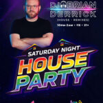 Saturday House Party Dancing Club Cafe Boston DJ Brian Derrick
