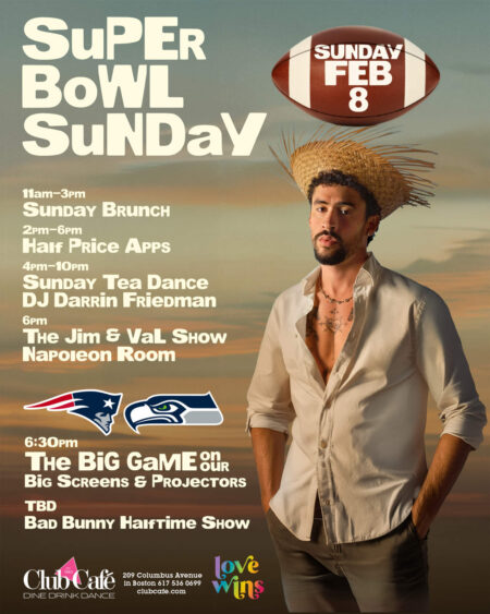 Super Bowl Sunday at Club Cafe Boston