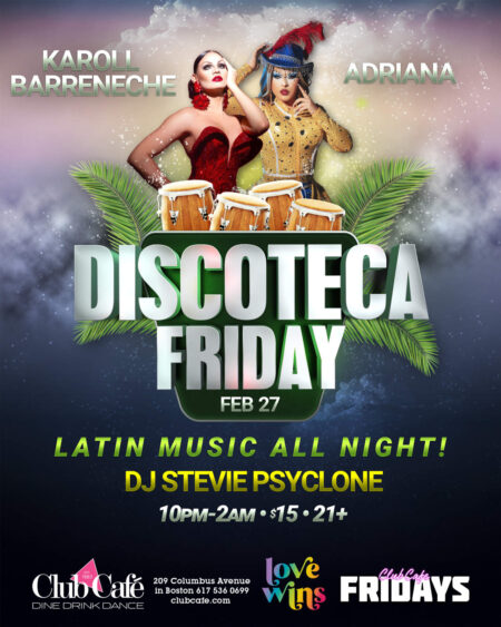 Best Dancing in Boston on Friday nights with Latin music