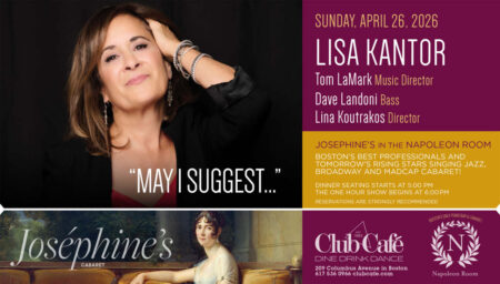 Lisa Kantor at Club Cafe Boston for the best cabaret piano bar experience