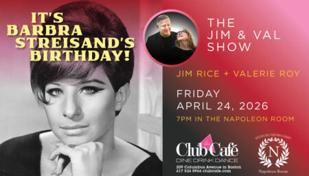 Boston's only piano and cabaret bar at Club Cafe Boston