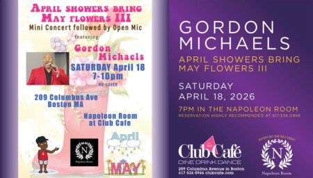 Gordon Michaels Cabaret show piano bar supper club at Club Cafe Boston