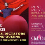 best Cabaret piano bar supper club in boston. Rene Pfister at Club Cafe