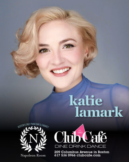 Katie LaMark at club cafe boston Napoleon room cabaret