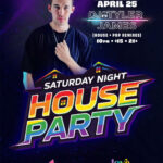 Saturday House Party Dancing Tyler James Club Cafe Boston