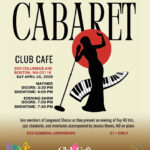 Join singers from Longwood Chorus, the choir of Boston's Medical and Scientific Community, as they present an evening of solo and duet numbers ranging from the Great American Songbook, Broadway Classics, and Top 40 Hits.