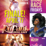 Rupaul Drag Race Best Watch Party in Boston at Club Cafe with Mizery
