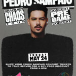 Pedro Sampaio concert Pregame at Club Cafe Boston