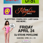 worst brat at the mayhem ball at club cafe boston dancing with Stevie psyclone