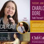 Charlotte Dore in the Napoleon Room at Club Cafe Boston Cabaret Piano bar dinner supper club
