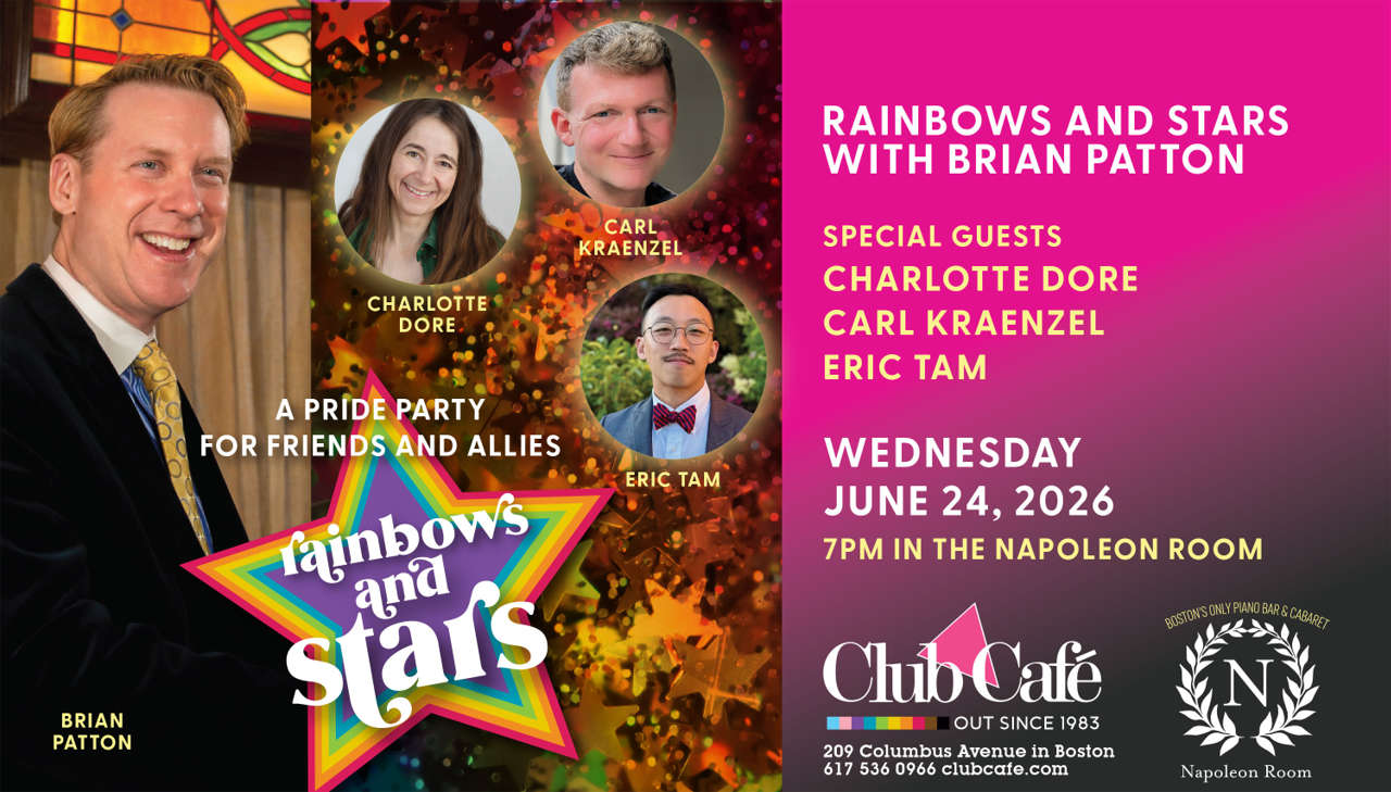 RAINBOW AND STARS celebrating our gay community and our allies with Brian Patton and special guests