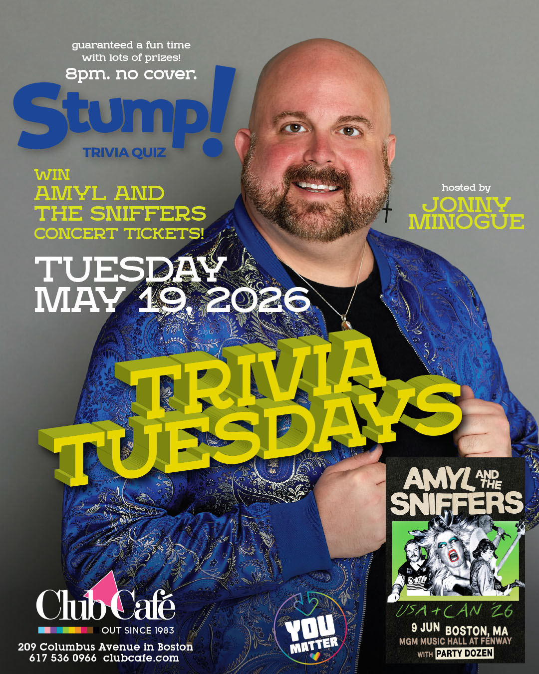 Trivia Tuesday Pride Edition at Club Cafe Boston