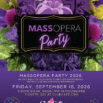 The MassOpera Party is back at Club Café’s Moonshine Room for an epic bash to help raise funds for MassOpera’s artistic and educational programs