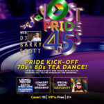 LOST PRIDE 45s TEA DANCE with DJ Barry Scott - An Early Dance Party for those who may be heading out to the parade in the morning, 6pm-9pm at Club Cafe Boston