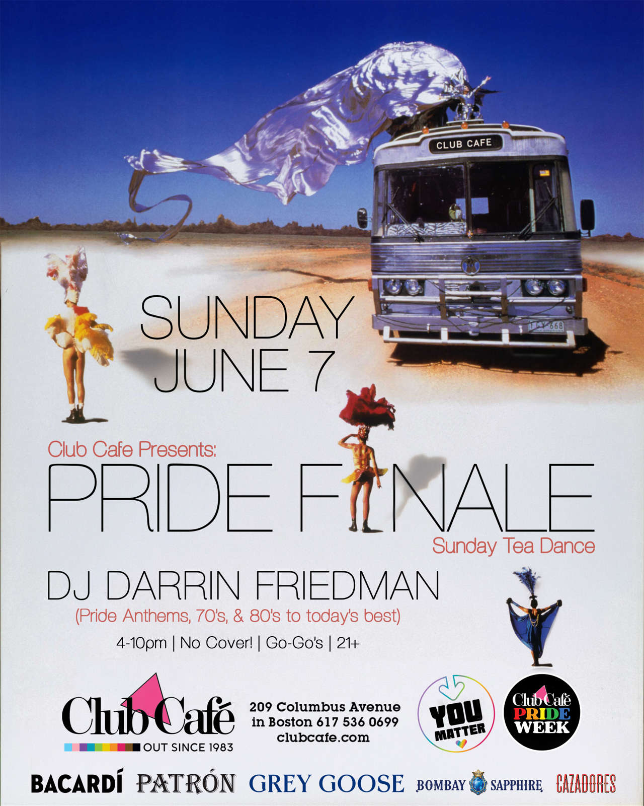 Pride Finale Tea Dance at Club Cafe Boston