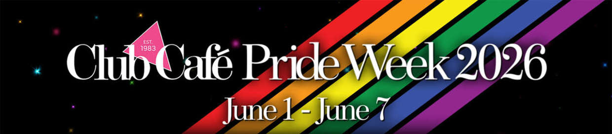 Celebrate Boston Pride at Club Café! Join us for a week of inclusive events, including legendary Tea Dances, drag dinners, and vibrant parties in the South End. Reserve your table or buy tickets today! Celebrate Boston Pride at Club Café! Join us for a week of inclusive events, including legendary Tea Dances, drag dinners, and vibrant parties in the South End. Reserve your table or buy tickets today!