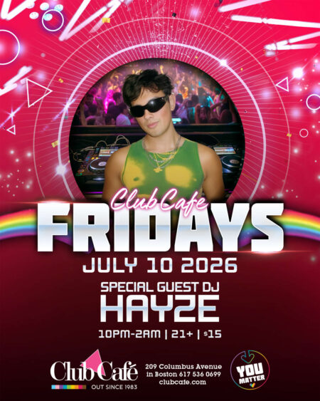 Club Cafe Friday Night Dancing with dj hayze