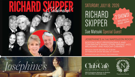 Richard Skipper cabaret shows at Club Cafe Boston