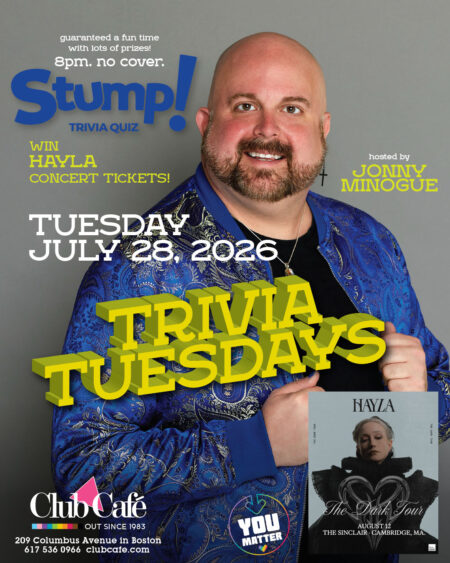 Trivia Tuesday at Club Cafe Boston win concert tickets