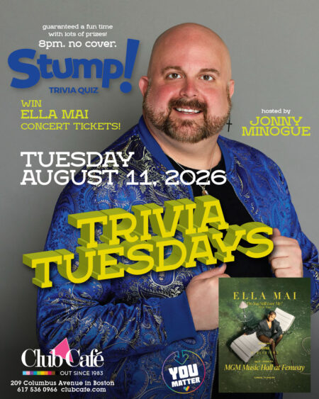 Trivia Tuesday at Club Cafe Boston win concert tickets