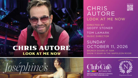 best cabaret piano bar brunch with Chris Autore at Club Cafe Boston