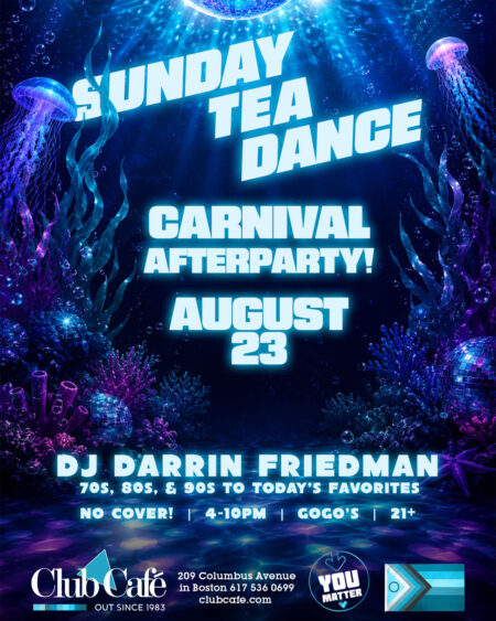 Carnival Afterparty Sunday Tea Dance