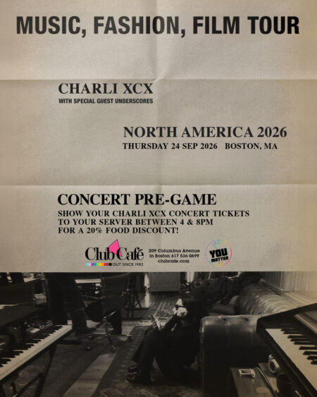 Charli XCX Pregame at Club Cafe Boston