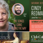 Saturday at 4pm Cindy Redman Cabaret Show in Napoleon Room Club Cafe Boston