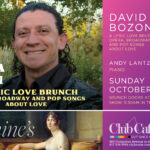 the pianist Andy Lanz and the tenor David Rivera Bozón present a Lyric Love Brunch. A delicious and fun event at the Napoleon room at Club Café.