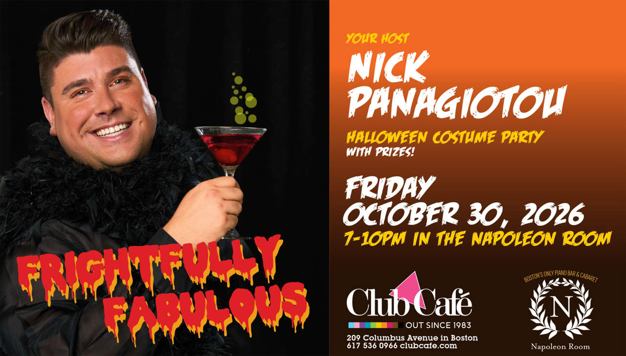 Cabaret at Club Cafe Boston with Nick Panagiotou