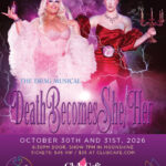 Plastic Theatric’s Halloween production of Death Becomes She/Her: The Drag Musical! Based upon the Broadway musical