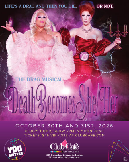 Plastic Theatric’s Halloween production of Death Becomes She/Her: The Drag Musical! Based upon the Broadway musical