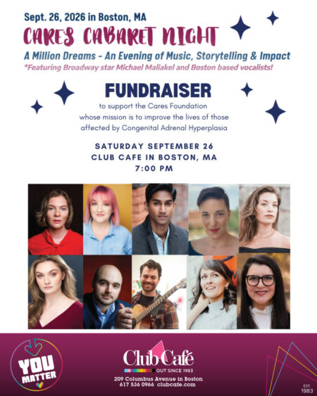 Cares Cabaret Night at Club Cafe Boston