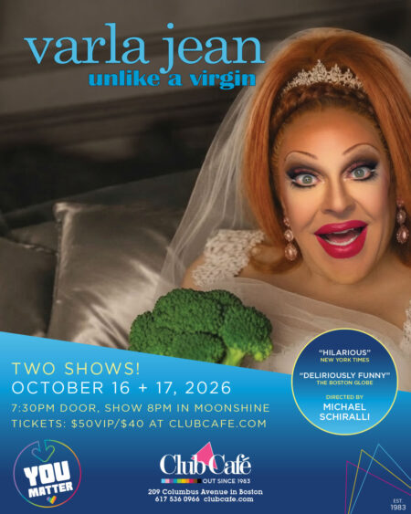 Varla Jean Merman at Club Cafe Boston Best Drag Comedy Show