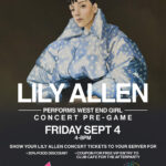 Lily Allen Pregame