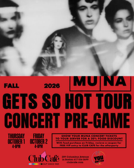 MUNA Pregame at Club Cafe Boston