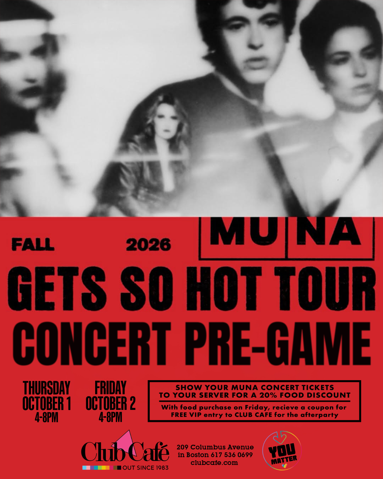 MUNA Concert Pre-Party