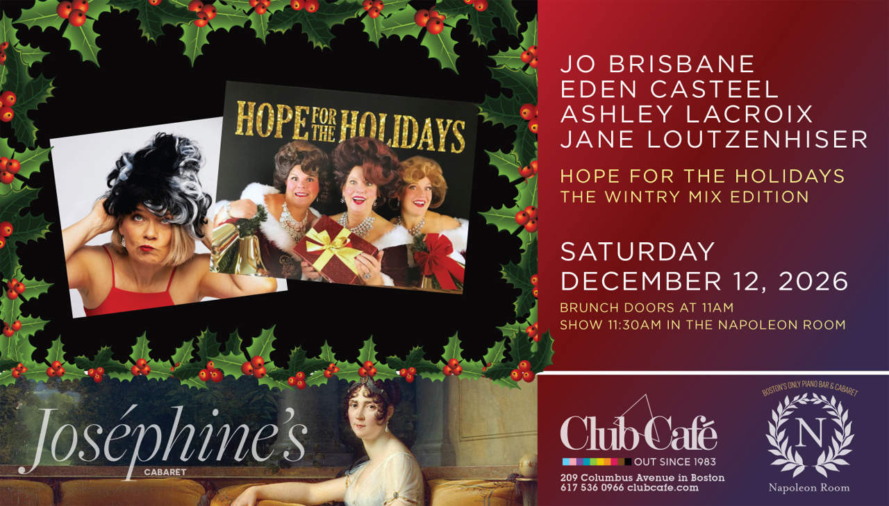 Hope for the Holidays brunchcabaret show at Club Cafe Boston