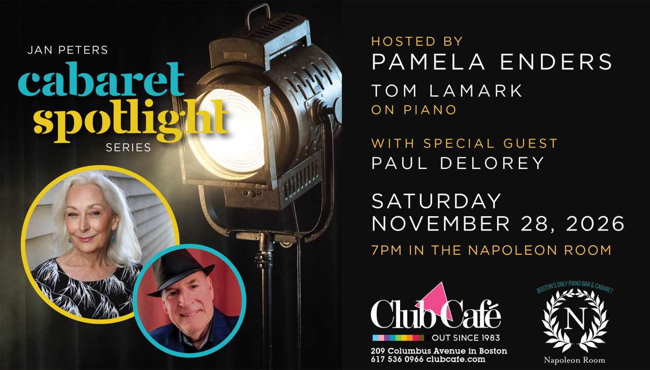 Club Cafe Boston Cabaret spotlight Pamela Enders Andy Lantz Piano