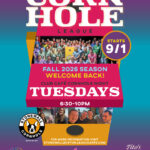 Club Cafe Boston Cornhole league every Tuesday